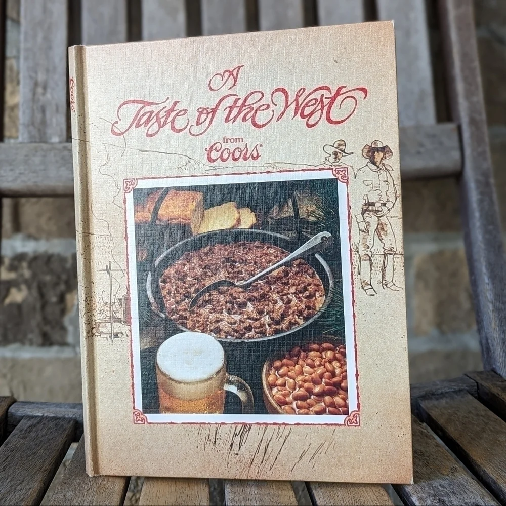 Vintage 1981 A Taste of the West from Coors Cookbook Hardcover